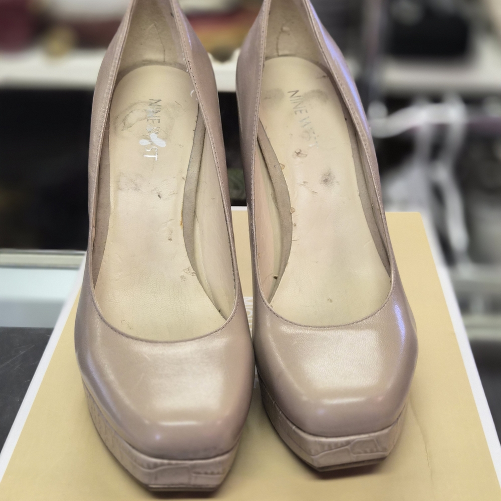 NEXT Women's Nude Platform Heels